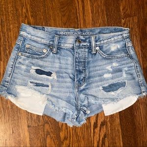 American Eagle Vintage High Rise Festival Shorts